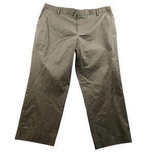 Dockers Mens D3 Pants Size 44x30 Classic Fit Khaki Chino Flat Front Casual Tan